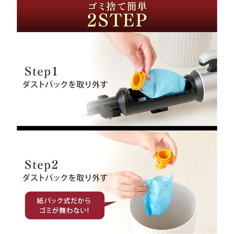 アイリスオーヤマクリーナー IC-SBA6-R 極細軽量スティック掃除機 アイリスオーヤマ 紙パック