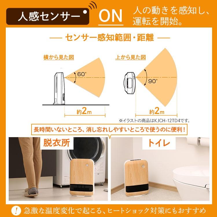 IRIS OHYAMA（アイリスオーヤマ） セラミックヒーター 1200W 人感