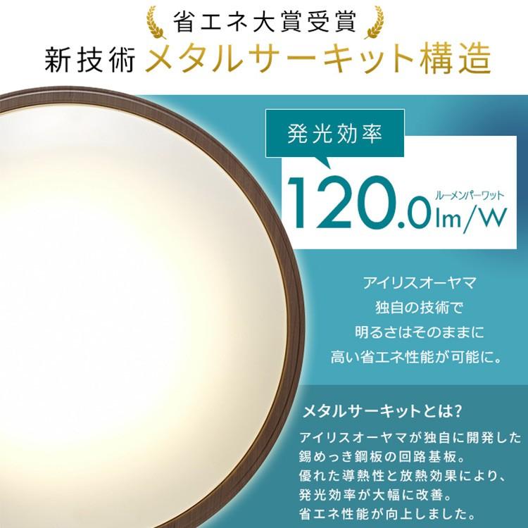 シーリングライト led 6畳 おしゃれ 調光 調色 節電 音声操作 照明器具 天井照明 木目調 リモコン CL6DL-5.11WFV アイリスオーヤマ 安心延長保証対象｜irisplaza｜21