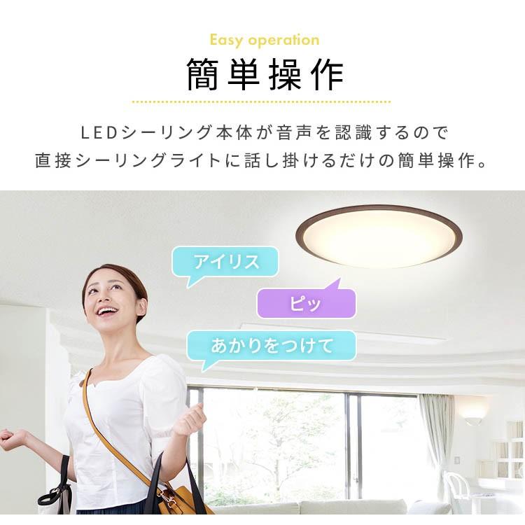 IRIS OHYAMA（アイリスオーヤマ） シーリングライト led 6畳 8畳