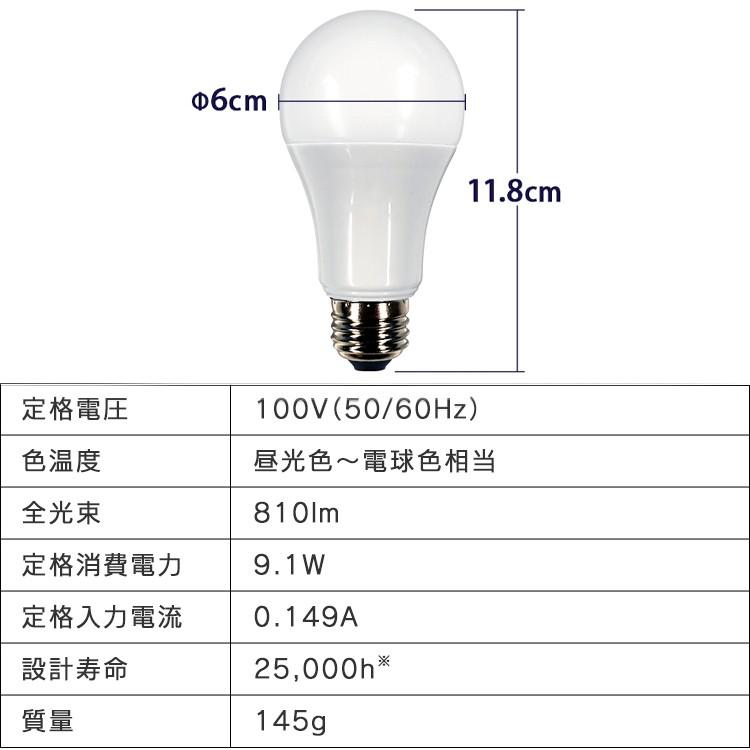 IRIS OHYAMA（アイリスオーヤマ） LED電球 E26 60W 電球 LED おしゃれ