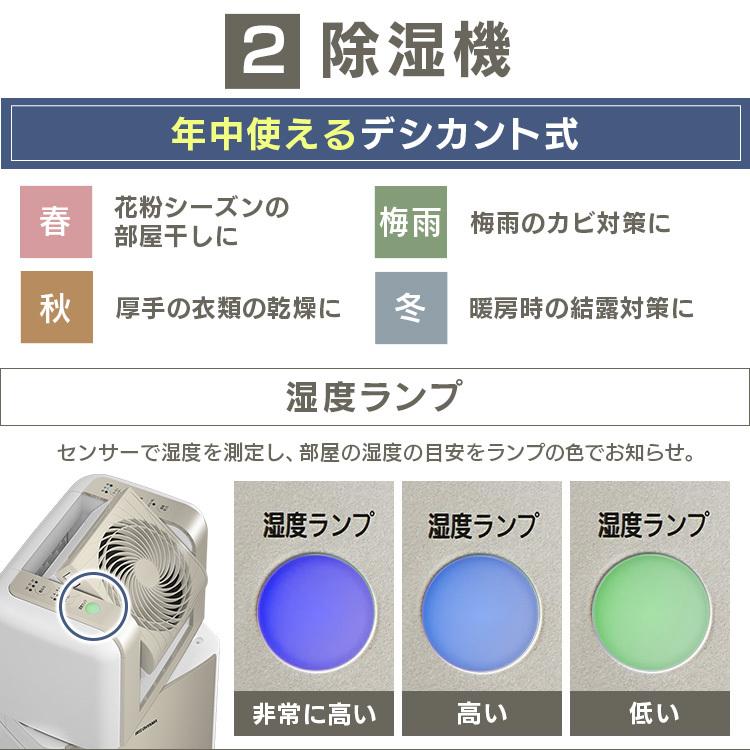 IRIS OHYAMA（アイリスオーヤマ） 除湿機 衣類乾燥 デシカント式 8L