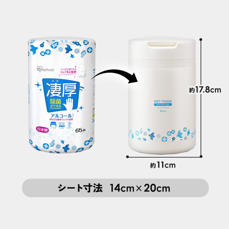IRIS OHYAMA（アイリスオーヤマ） ウェットティッシュ 除菌 除菌シート