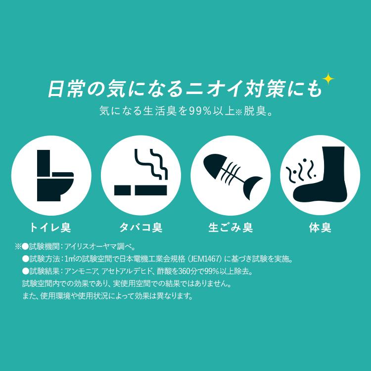 空気清浄機 小型 アイリスオーヤマ 単機能空気清浄機 10畳 花粉対策 空気清浄 花粉 タイマー お手入れ簡単 おやすみモード 安心延長保証対象｜irisplaza｜07