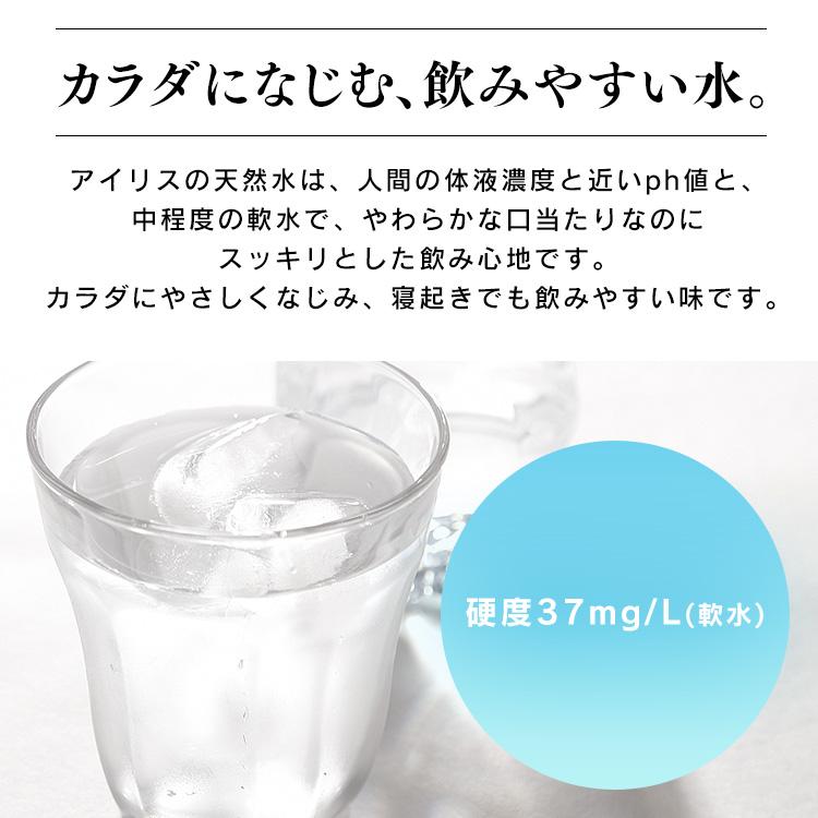 IRIS OHYAMA（アイリスオーヤマ） 水 2リットル 2l 6本 ラベルレス 最
