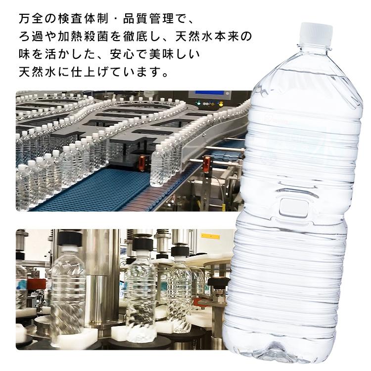 水 2リットル 2l 9本 最安値 備蓄水 防災 天然水 アイリスオーヤマ 送料無料 富士山の天然水 国産 ミネラルウォーター ラベルレス | IRIS OHYAMA | 07