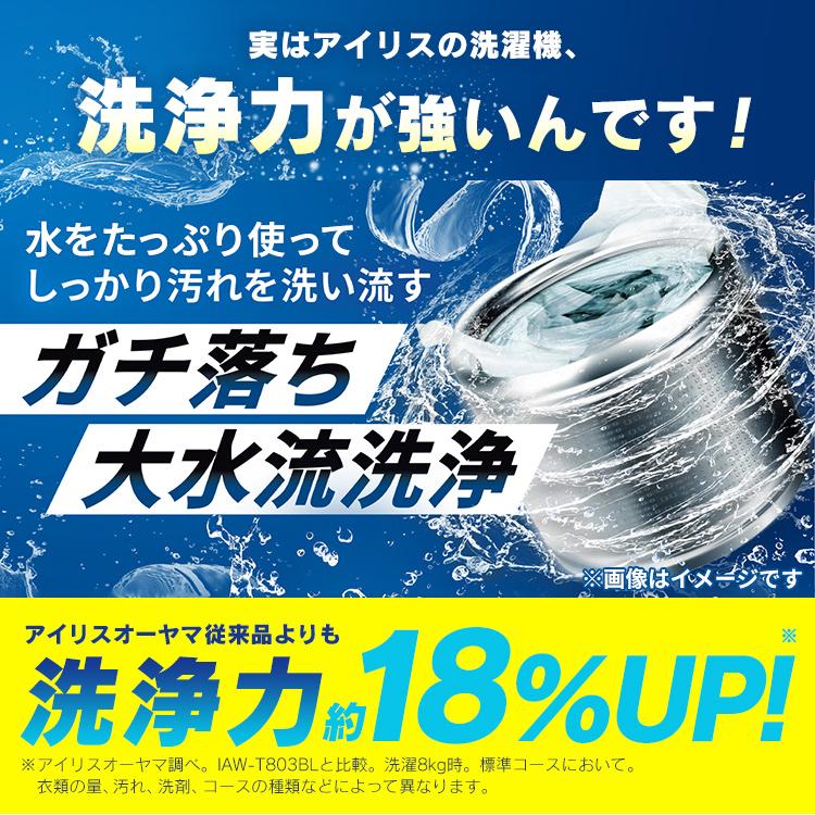 洗濯機 縦型 10kg アイリスオーヤマ 全自動洗濯機 縦型洗濯機 部屋干しモード 節水 新生活 1人暮らし PAW-101E 安心延長保証対象｜irisplaza｜03