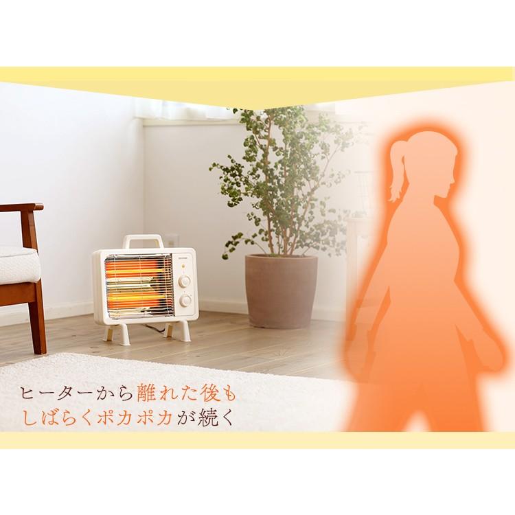 IRIS OHYAMA（アイリスオーヤマ） 電気ストーブ 省エネ 小型 足元 800W