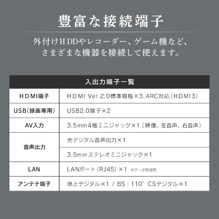 液晶テレビ 65インチ 4K 設置無料 本体 アイリスオーヤマ テレビ 65型 4K対応液晶テレビ ブラック 新品 65UB10PB 代引き不可   安心延長保証対象｜irisplaza｜12