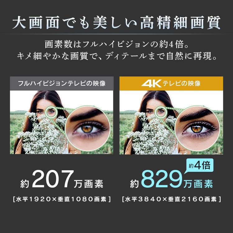 液晶テレビ 65インチ 4K 設置無料 本体 アイリスオーヤマ テレビ 65型 4K対応液晶テレビ ブラック 新品 65UB10PB 代引き不可   安心延長保証対象 | IRIS OHYAMA | 04
