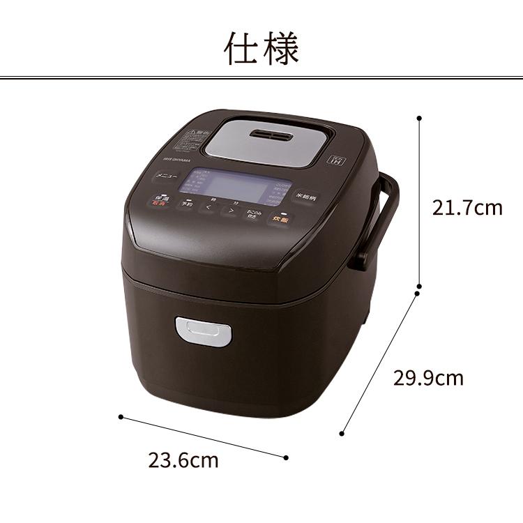 IRIS OHYAMA 炊飯器 3合 アイリスオーヤマ 圧力 IH 3合炊き IRIS OHYAMA 炊飯器 3合 アイリスオーヤマ 圧力 IH 3合炊き