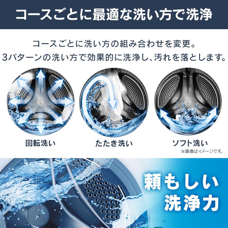 洗濯機 ドラム式 乾燥機付き アイリスオーヤマ ドラム式洗濯機 設置無料 温水洗浄 節水 省エネ ふんわり乾燥 FLK842-W 安心延長保証対象 【HS】｜irisplaza｜15