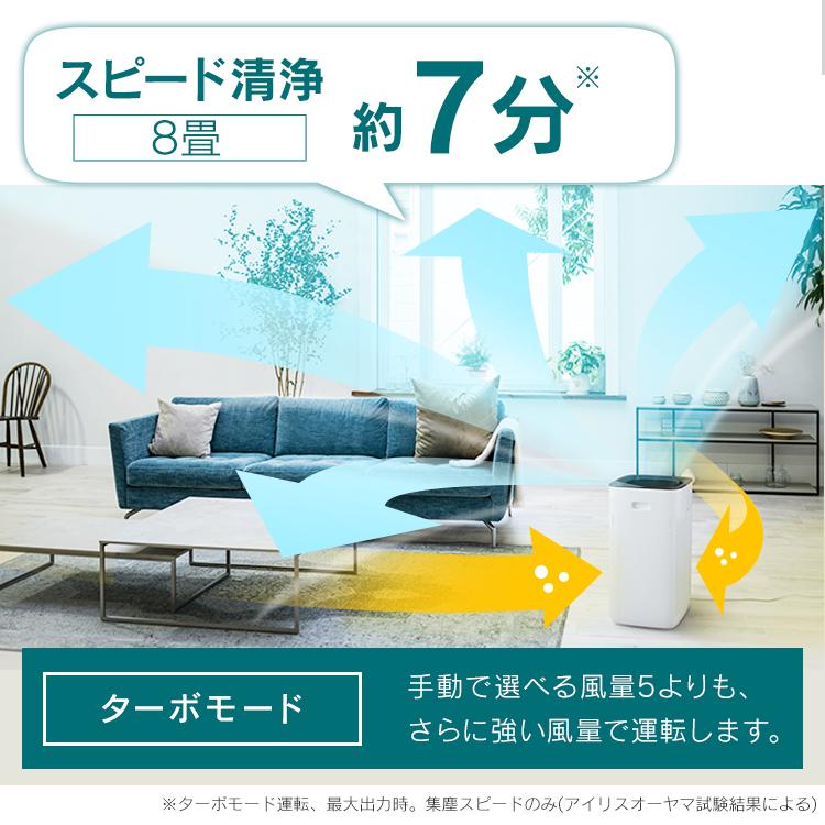 IRIS OHYAMA（アイリスオーヤマ） 空気清浄機 45畳 花粉 花粉対策
