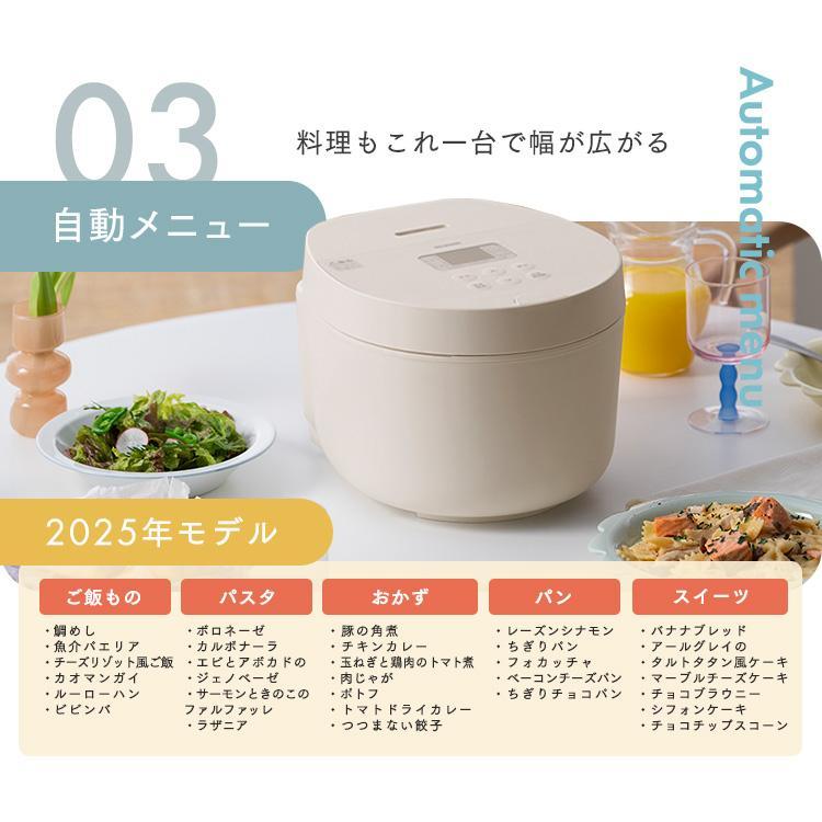 IRIS OHYAMA 炊飯器 5.5合 一人暮らし用 5合炊き IH アイリス