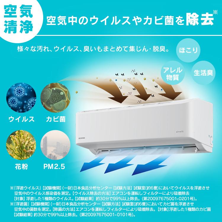 IRIS OHYAMA エアコン 12畳 単品 アイリスオーヤマ ルーム