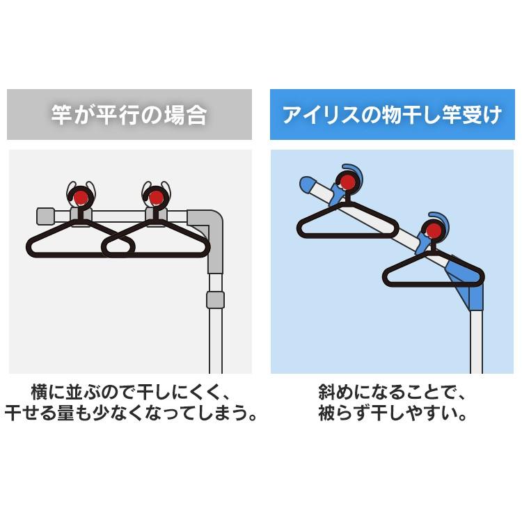 布団干し 屋外 布団干しスタンド 物干しスタンド 室内 物干し アイリスオーヤマ 屋内 ベランダ おしゃれ ステンレス ブロー台セット SMS-169R｜irisplaza｜07