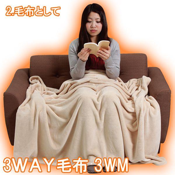 IRIS OHYAMA（アイリスオーヤマ） 寝袋 冬用 毛布 キャンプ アウトドア