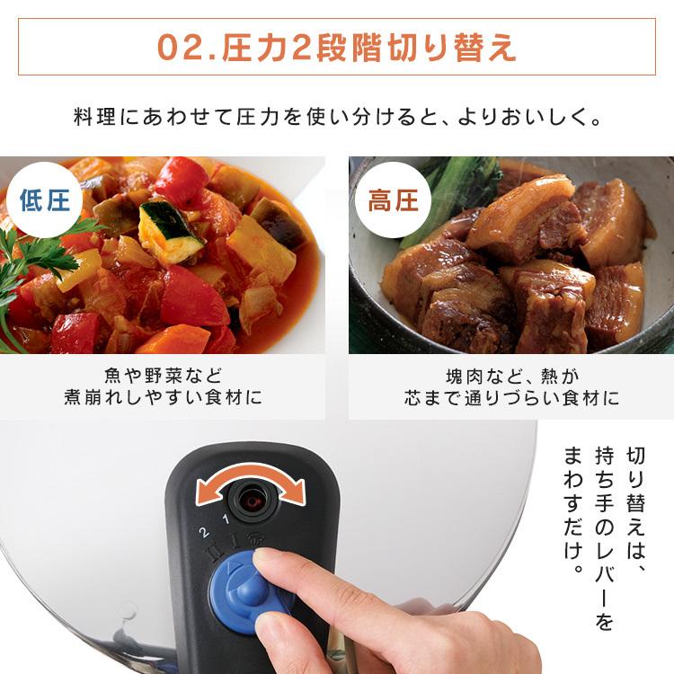 IRIS OHYAMA（アイリスオーヤマ） 鍋 圧力鍋 片手鍋 IH対応 片手圧力鍋