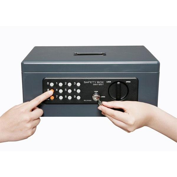 FUKA アイリスオーヤマ 金庫 手提げ金庫 電子ロック 10点 Amazon