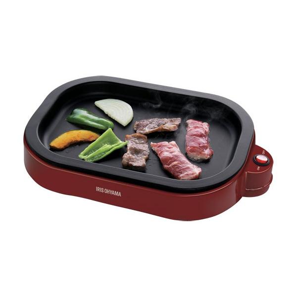 ホットプレート IRISOHYAMAたこ焼きプレート付き IRIS OHYAMA ホットプレート 焼肉 大型 おしゃれ たこ焼き 両面