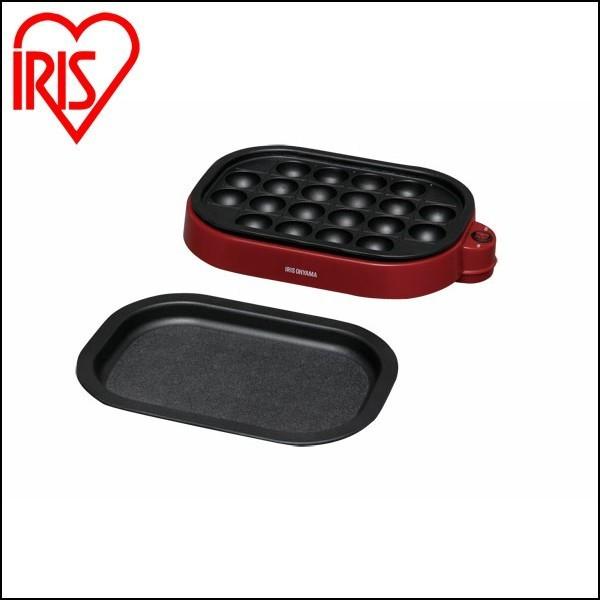 ホットプレート IRISOHYAMAたこ焼きプレート付き IRIS OHYAMA ホットプレート 焼肉 大型 おしゃれ たこ焼き 両面