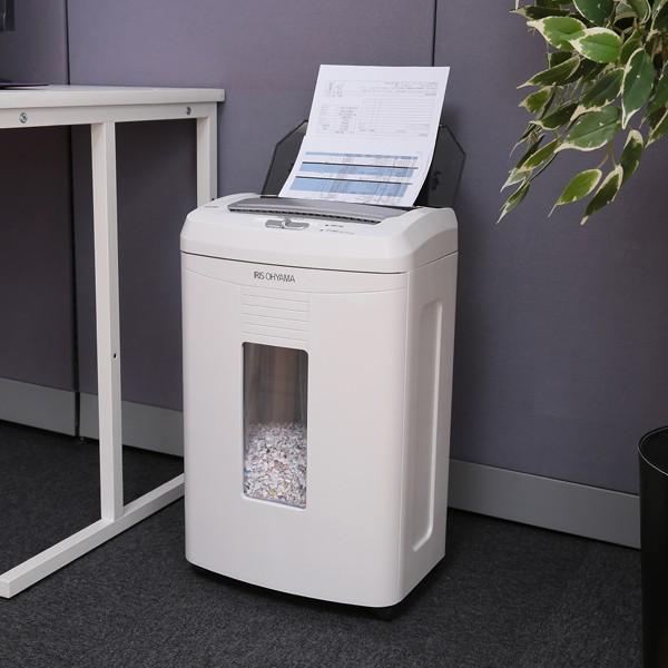 あんどらIRIS OHYAMA AFS100C 自動細断シュレッダー Amazon | アイリスオーヤマ オートフィードシュレッダー 業務用