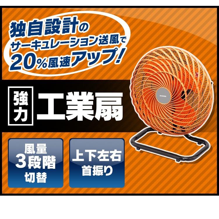 IRIS OHYAMA（アイリスオーヤマ） 工場扇 扇風機 床置き 左右首振り
