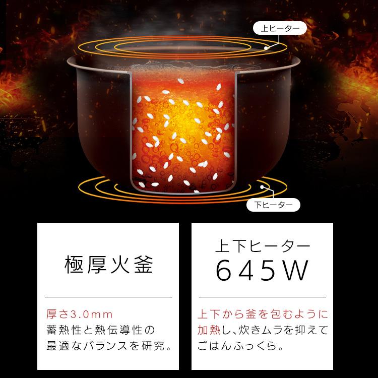 IRIS OHYAMA（アイリスオーヤマ） 炊飯器 5合炊き 5.5合 マイコン