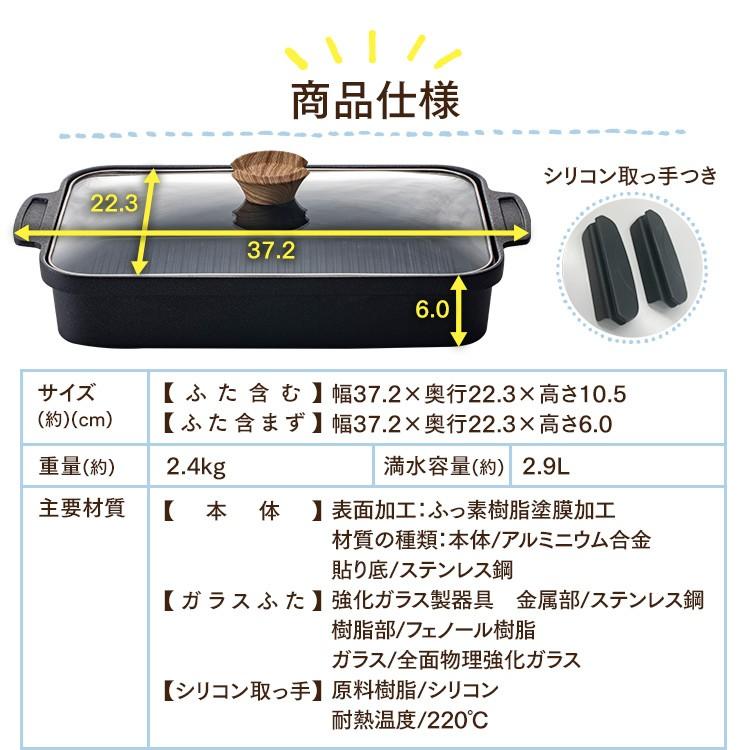 グリルパン ストライプ・ドットデザイン IHプレート約30cm グリルパン ストライプ・ドットデザイン IHプレート約30cm IRIS
