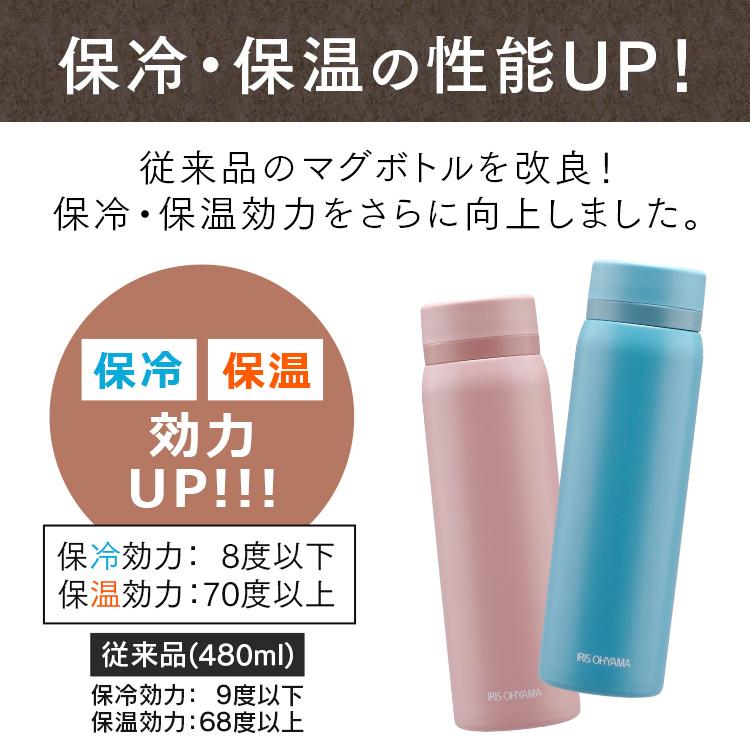 水筒 子供 マグボトル 通販 おしゃれ 女子 500ml 送料無料 アイリスオーヤマ 保冷 Sb S500 軽量 軽い 保温