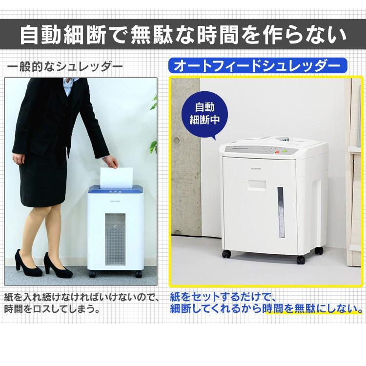 IRIS OHYAMA（アイリスオーヤマ） シュレッダー 業務用 電動