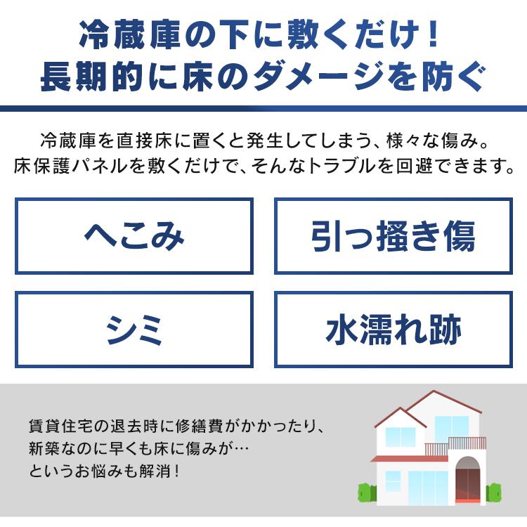 冷蔵庫下床保護パネルRPD-XS アイリスオーヤマ