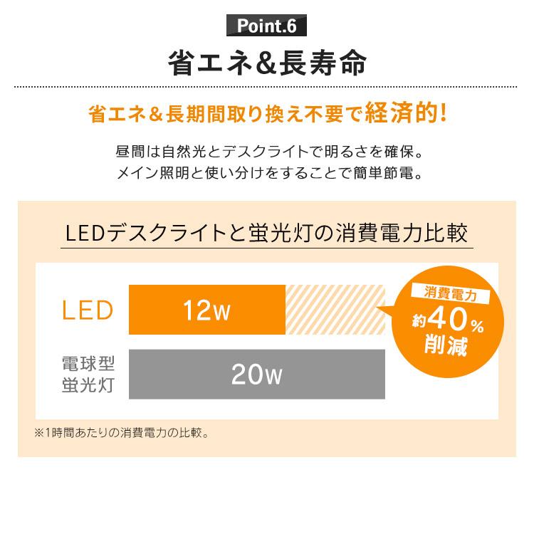 デスクライトT型 LDE LEDライト 卓上 ライト アイリスオーヤマ 安心延長保証対象_14