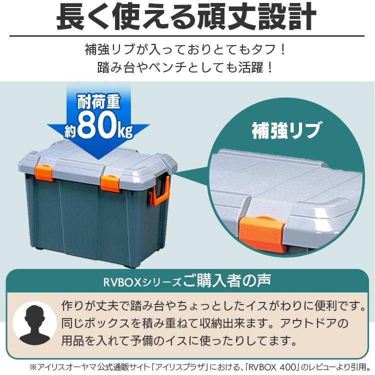 (2個セット) 収納 ボックス 収納ボックス  工具箱  フタ付き アイリスオーヤマ  HDBOX 600D 幅60×奥行37.5×高さ38｜irisplaza｜04