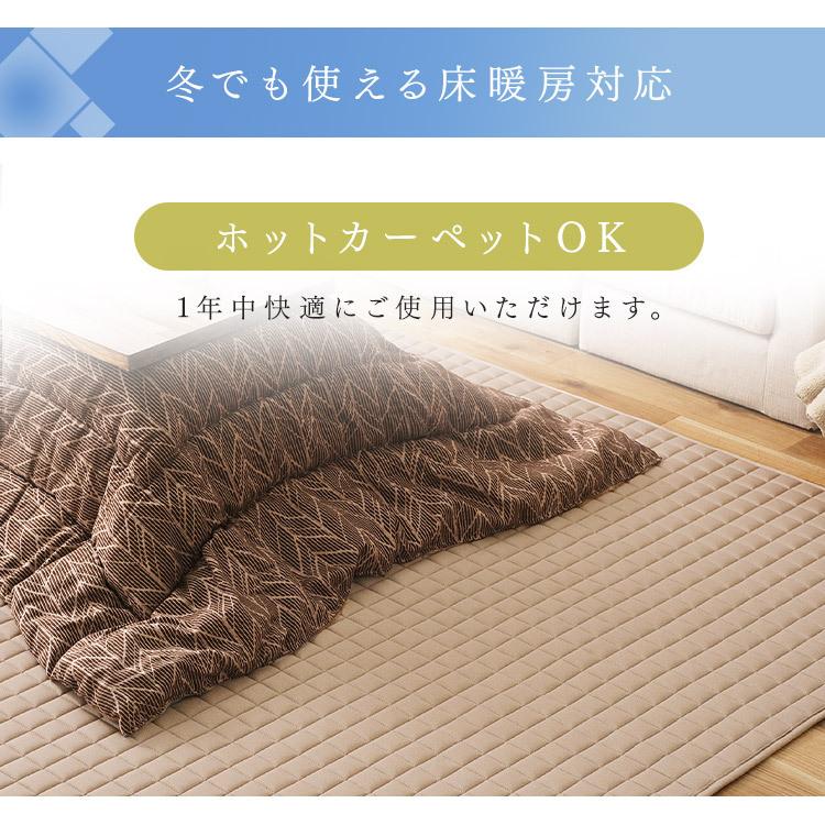 アイリスオーヤマ 2畳相当ホットカーペット 専用ラグ付き IRIS OHYAMA（アイリスオーヤマ） ラグ カーペット 2畳 洗えるラグ