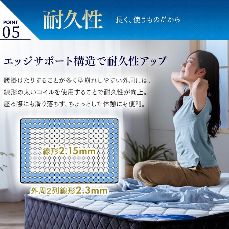 IRIS OHYAMA（アイリスオーヤマ） マットレス セミダブル 高反発