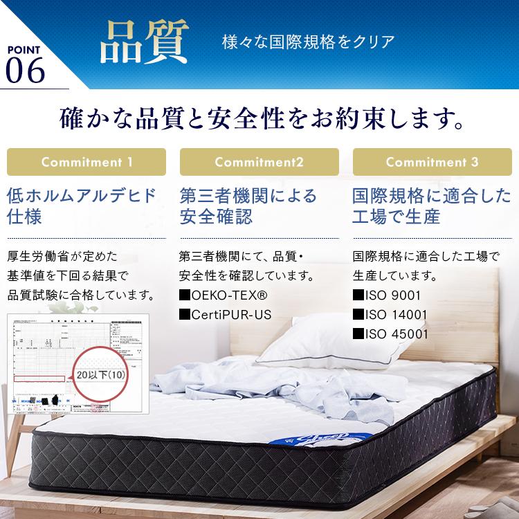 IRIS OHYAMA（アイリスオーヤマ） マットレス セミダブル 高反発
