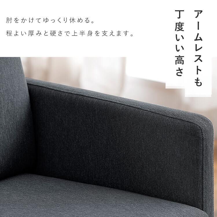 IRIS OHYAMA（アイリスオーヤマ） ソファー 2人掛け ソファ ダイニング