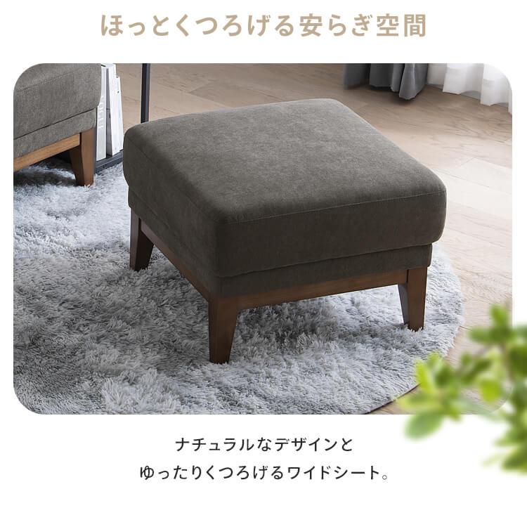 IRIS OHYAMA（アイリスオーヤマ） オットマン 脚置き コンパクト