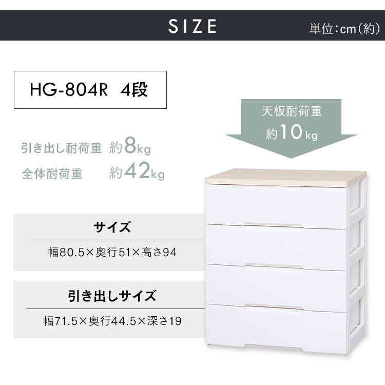IRIS OHYAMA（アイリスオーヤマ） チェスト 4段 ランドリーチェスト