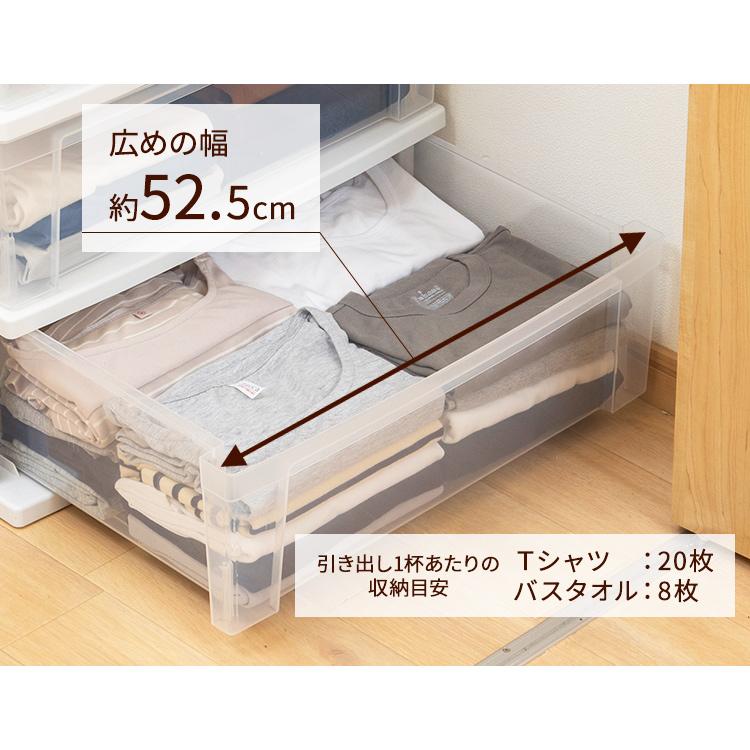 ★ ルーム チェスト 4段 幅約545×奥行385×高さ805㎜ 収納 家具 プラ製 タンス 箪笥 SANKA（サンカ） チェスト 4段 幅56×奥行45×高さ87cm プラスチック LC