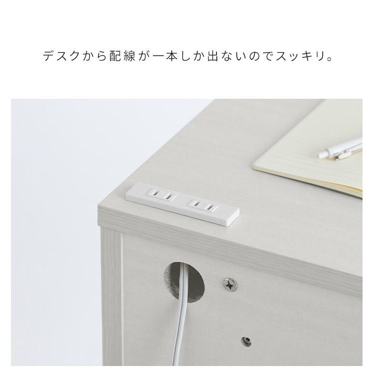勉強机　作業机　グレー IRIS OHYAMA（アイリスオーヤマ） デスク テーブル おしゃれ 学習机