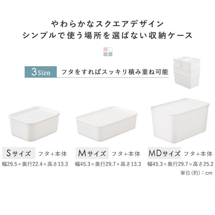 IRIS OHYAMA 収納ボックス フタ付き 単品 アイリスオーヤマ 収納