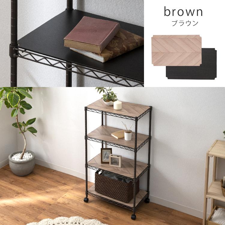 IRIS OHYAMA（アイリスオーヤマ） スチールラック 4段 幅55 メタル