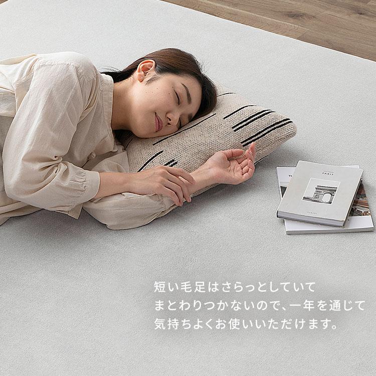 IRIS OHYAMA ラグ カーペット 厚手 3畳 北欧 ラグマット IRIS OHYAMA ラグ カーペット 厚手 3畳 北欧 ラグマット