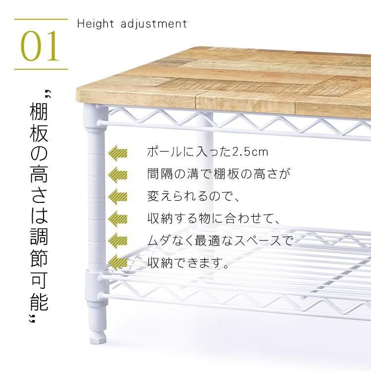 スチールラック テレビ台 ローボード おしゃれ TV台 幅101 メタルラック カラーメタル ラック 棚 収納 おしゃれ アイリスオーヤマ L-10302