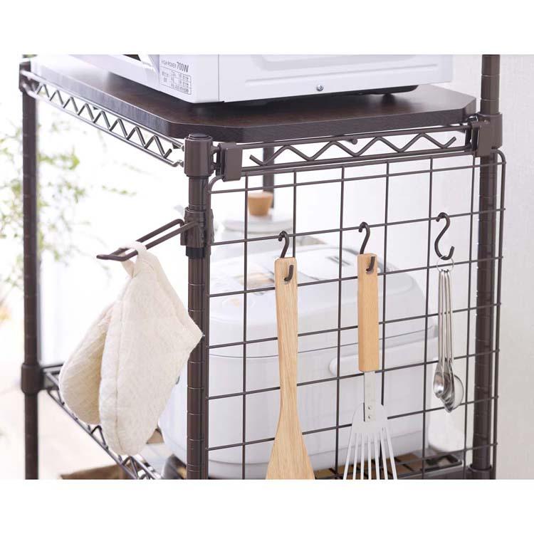 アイリスオーヤマ　メタルラック　ブラック　＋パネル1枚 Amazon｜【Amazon.co.jp限定】アイリスオーヤマ お部屋に馴染む