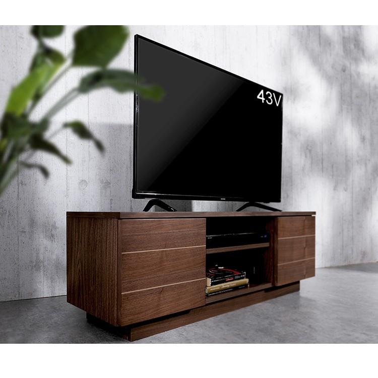 IRIS OHYAMA テレビ台 ローボード おしゃれ 125 テレビボード