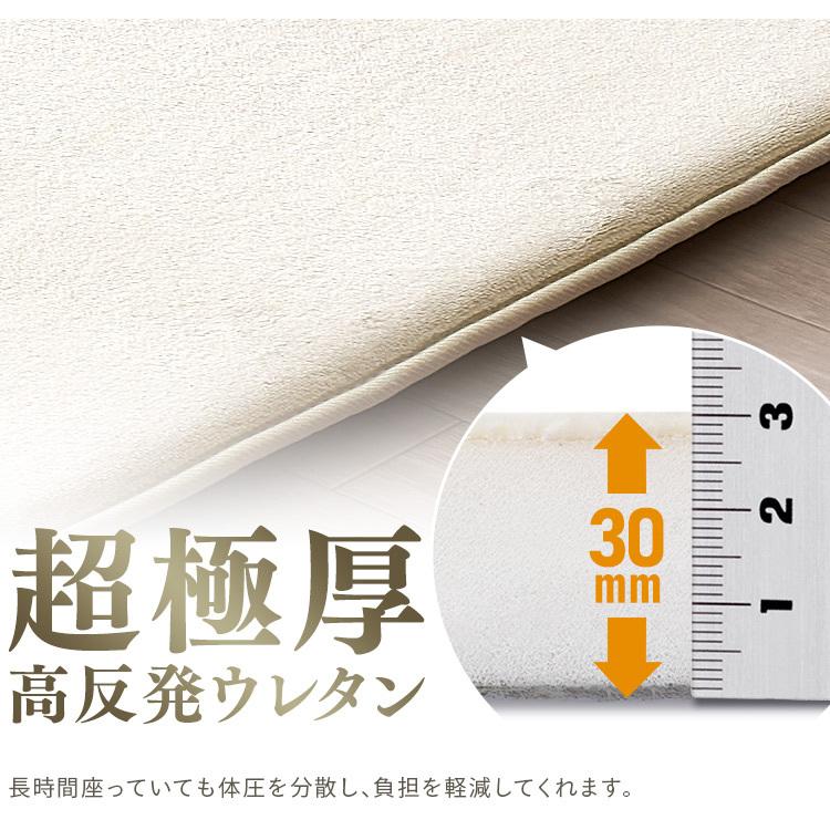 IRIS OHYAMA（アイリスオーヤマ） ラグ 3畳 厚手 カーペット おしゃれ