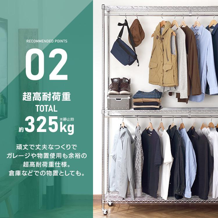 IRIS OHYAMA（アイリスオーヤマ） スチールラック 幅180 2段 ワード